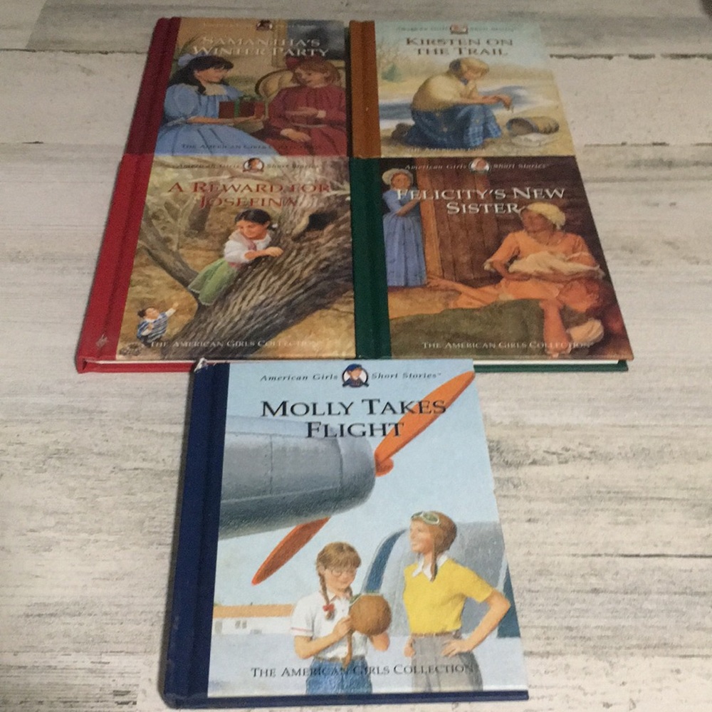 American Girl short stories hardback books set of five